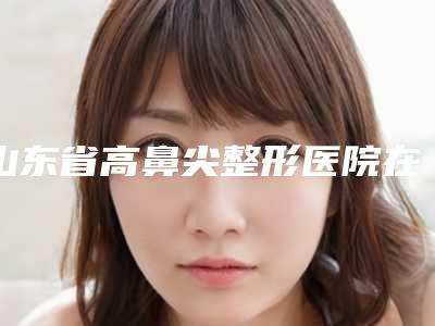 山东省高鼻尖整形医院在榜清单前十名全新get-山东省高鼻尖整形整形医院