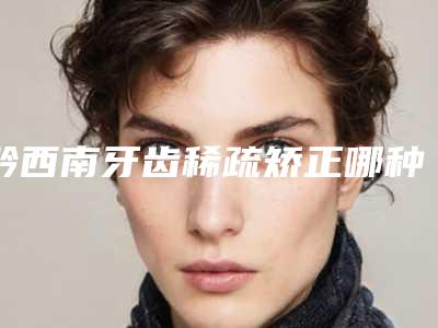 黔西南牙齿稀疏矫正哪种更安全